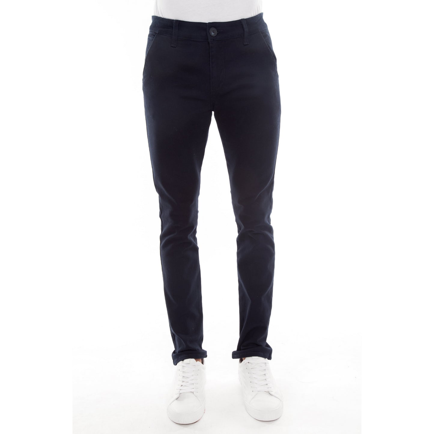 Gabardina Skinny Chino Marino
