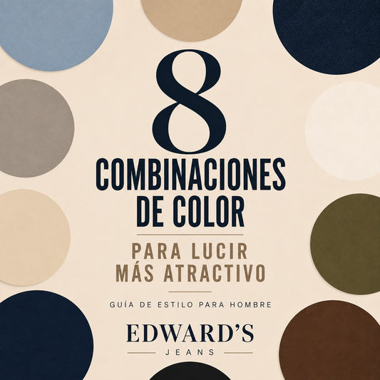 8 combinaciones de color para lucir con tus jeans | Edwards Jeans