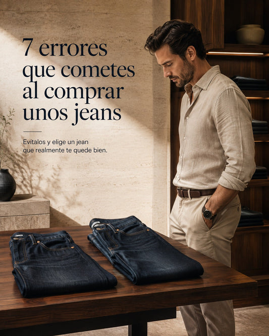7 errores al comprar jeans que debes evitar | Edwards Jeans