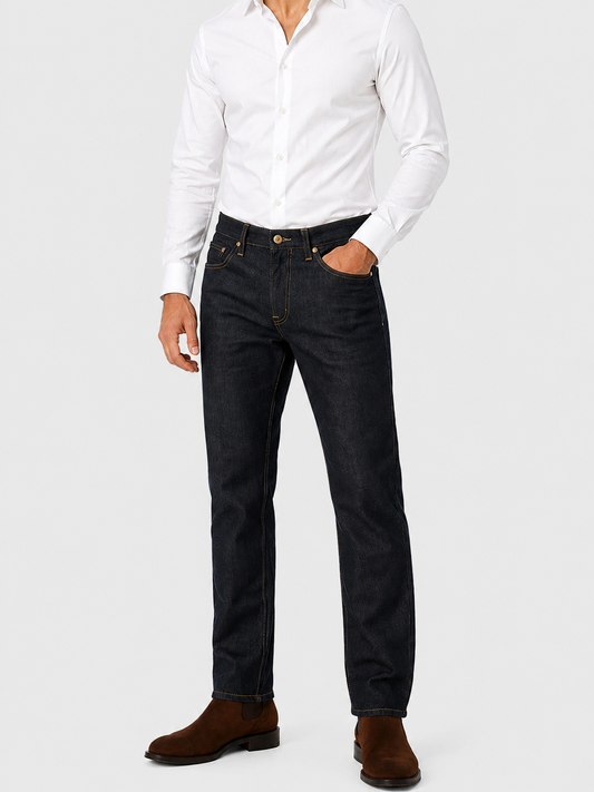 Jeans Slim Azul Petróleo Edward's