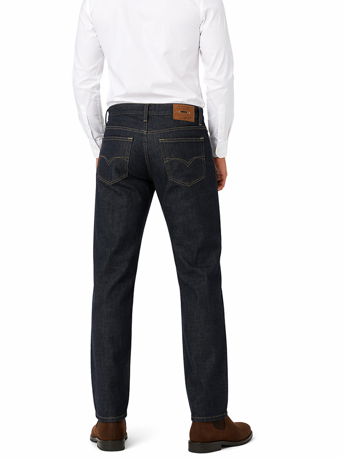Jeans Hombre Slim Azul Petróleo Edward's 01Bex