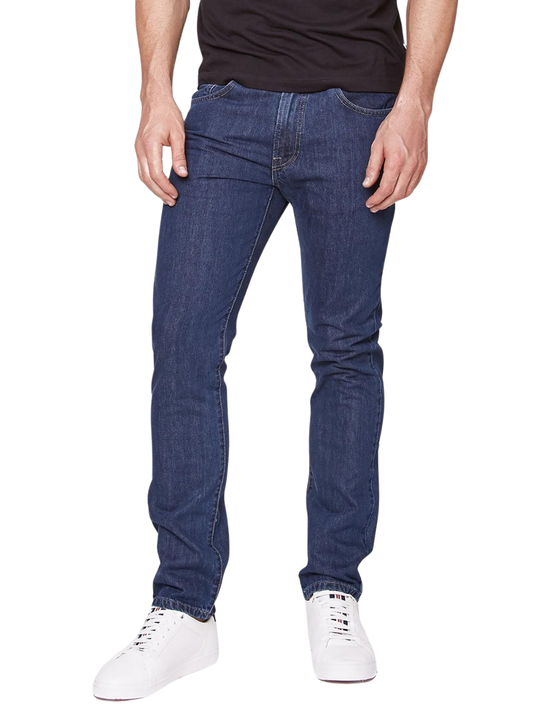 Jeans Slim Stretch Azul Medio Hombre Edward’s 1001