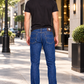 Jeans Slim Stone Medio Hombre