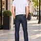 Jeans Slim Oscuro Stretch Hombre