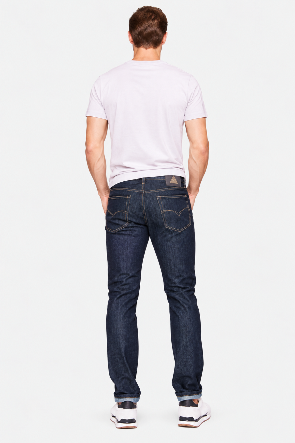 Jeans Slim Oscuro Stretch Hombre