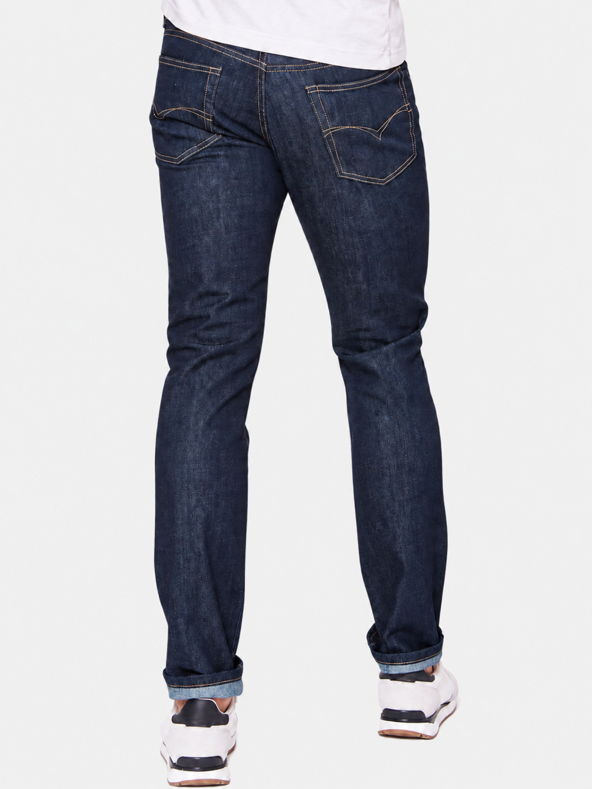 Jeans Slim Oscuro Stretch Hombre