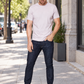 Jeans Slim Oscuro Stretch Hombre