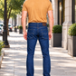 Jeans Slim Azul Índigo Hombre