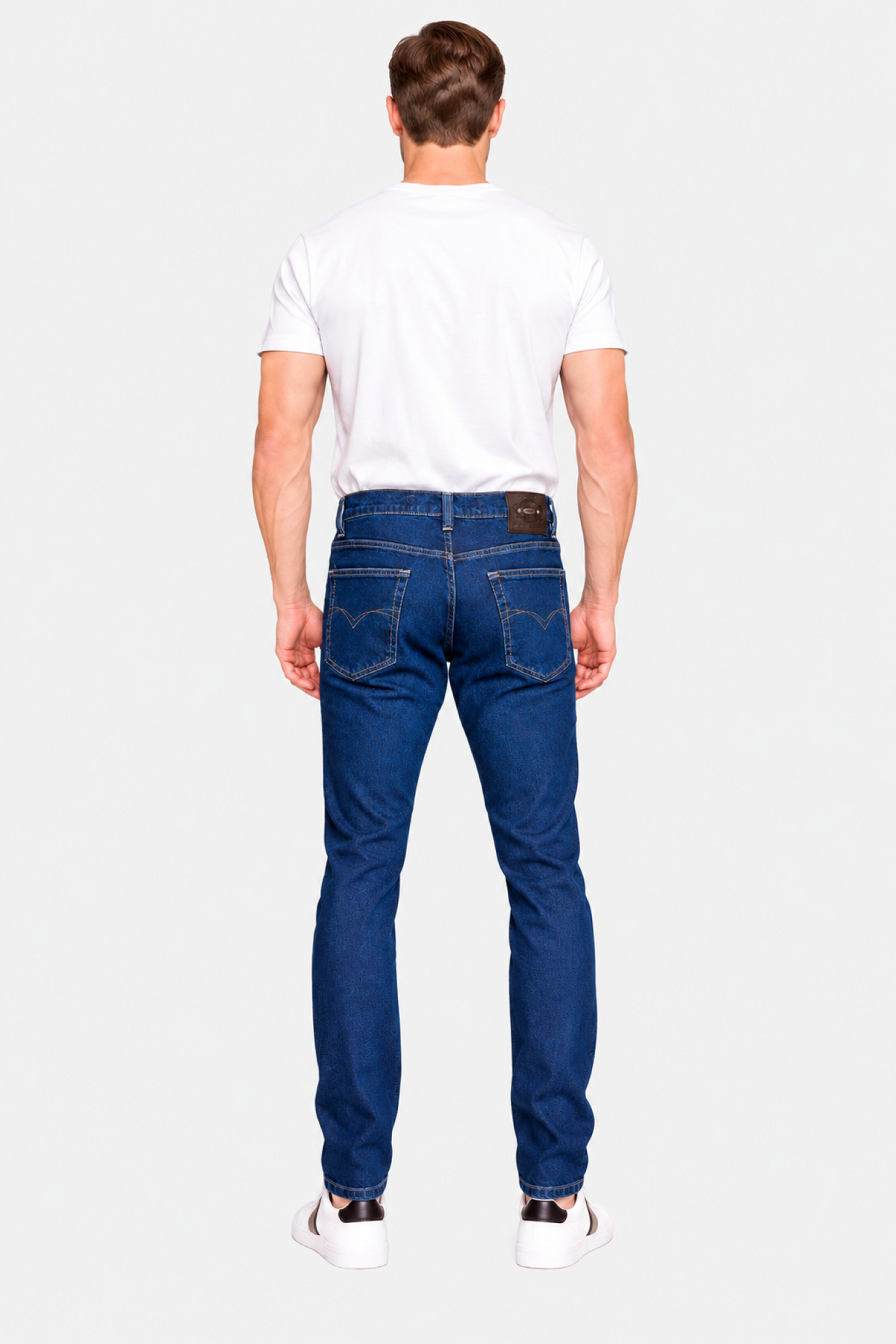 Jeans Slim Azul Medio Hombre Edwards