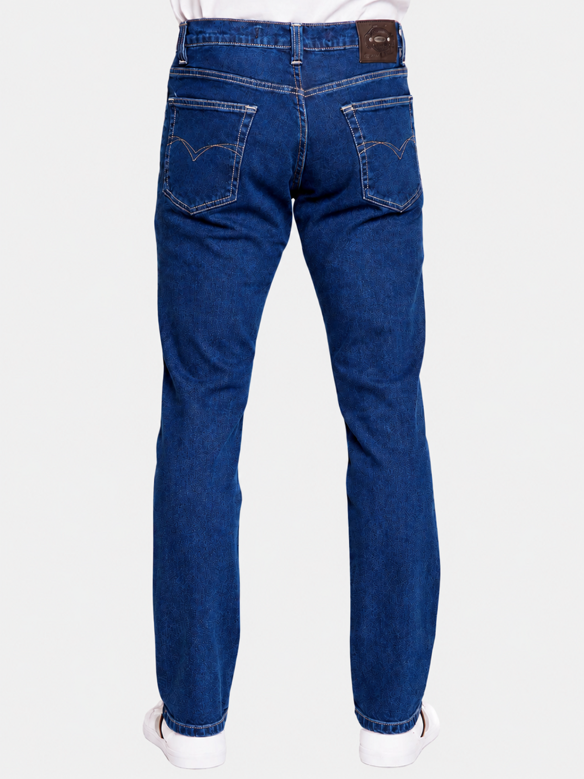 Jeans Slim Azul Medio Hombre Edwards