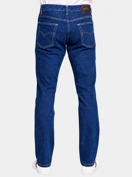 Jeans Slim Azul Medio Hombre Edwards