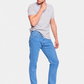 Jeans Slim Stone Bleach Hombre