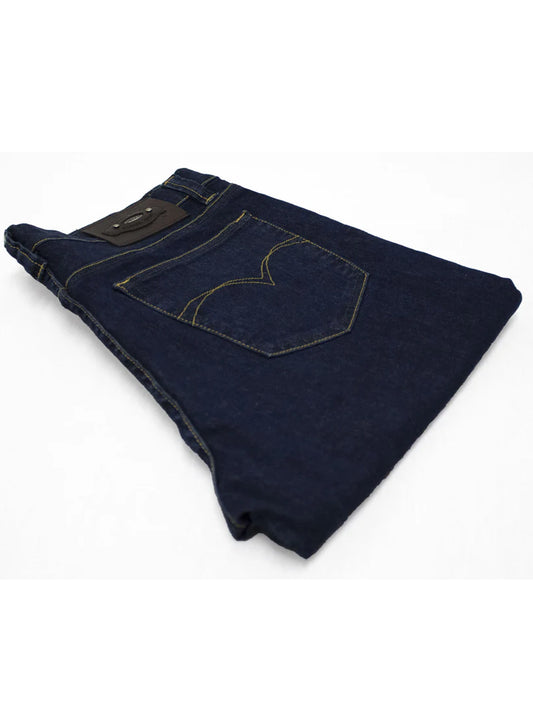 Jeans Slim Hombre Azul Oscuro