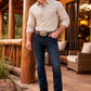 Jeans Hombre Slim Denim Azul Oscuro Edward's 1008