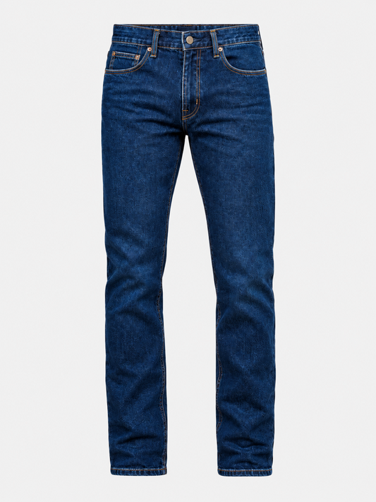 Jeans Slim Azul Oscuro Hombre
