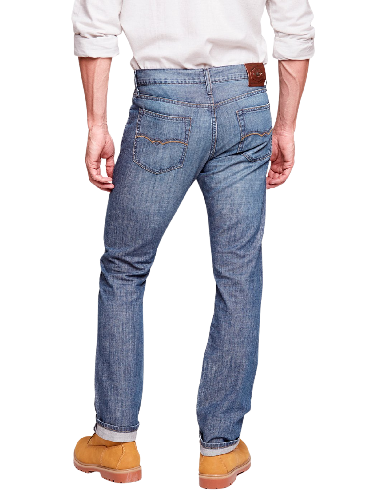 Jeans Slim Stretch Deslavado Hombre Edward’s 1027