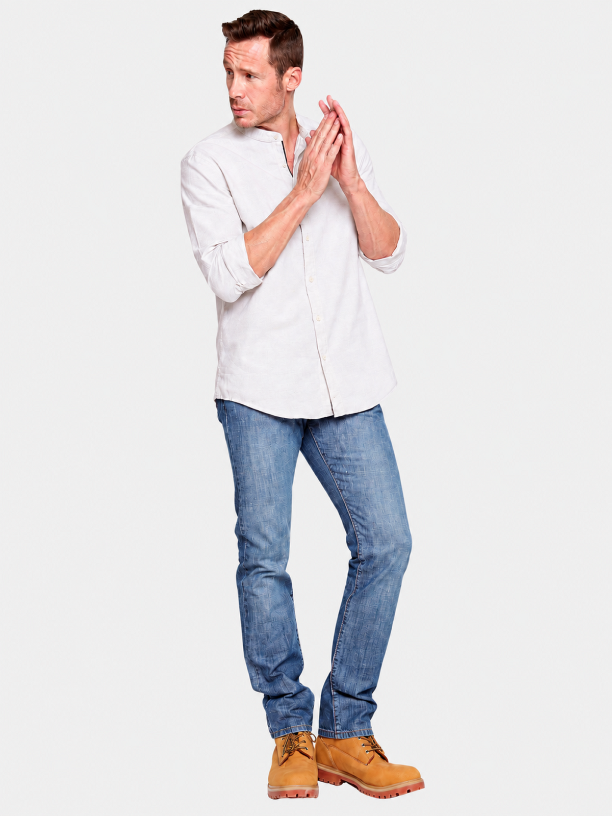 Jeans Slim Fit Azul Hombre