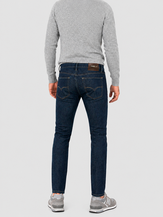 Jeans Skinny Oscuro Hombre Edwards 114