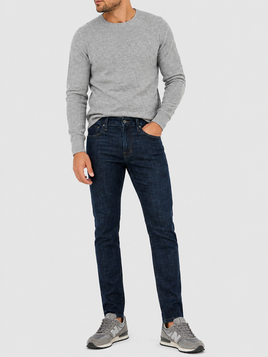 Jeans Skinny Oscuro Hombre Edwards 114