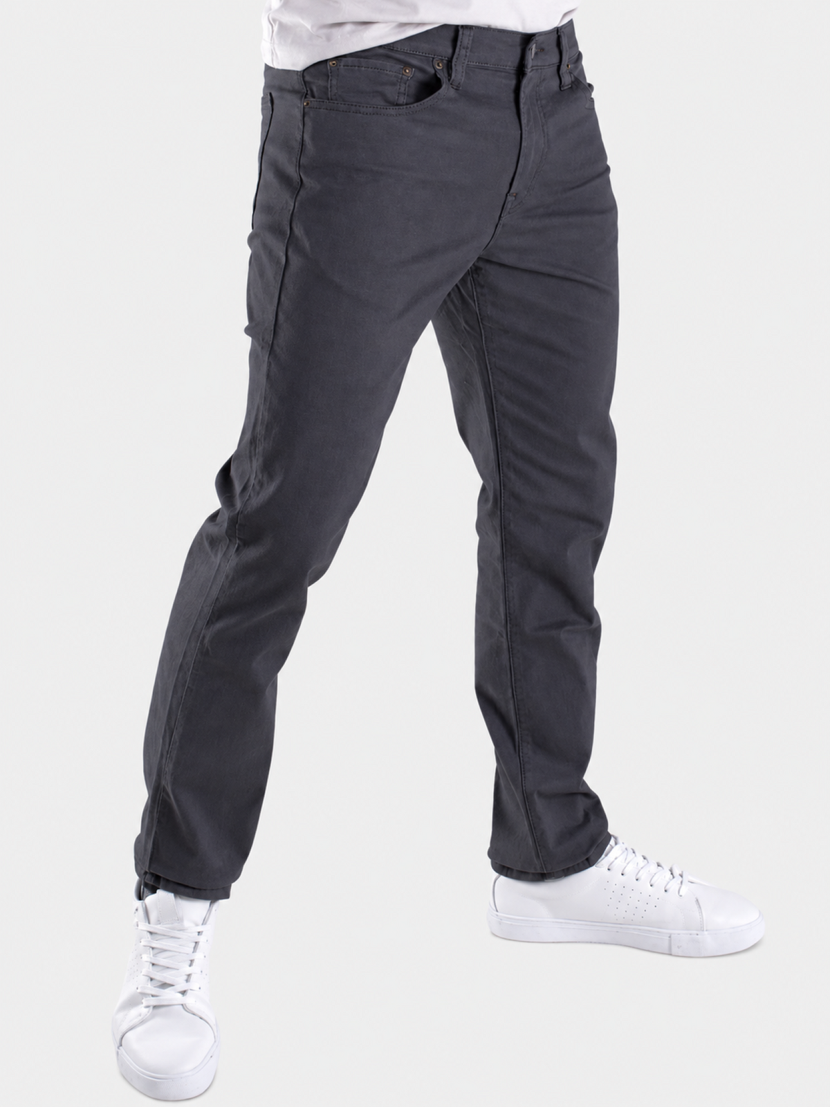 MEN'S SLIM OXFORD GABARDINE TROUSERS 1322