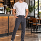 MEN'S SLIM OXFORD GABARDINE TROUSERS 1322