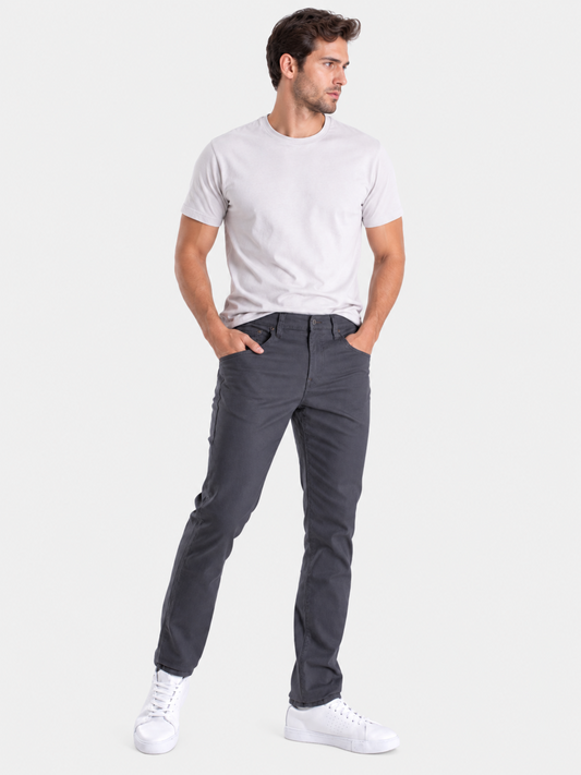 MEN'S SLIM OXFORD GABARDINE TROUSERS 1322