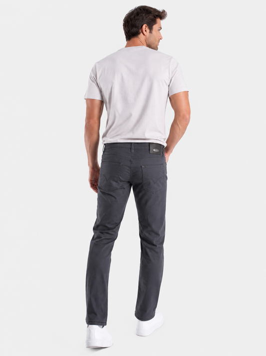 MEN'S SLIM OXFORD GABARDINE TROUSERS 1322