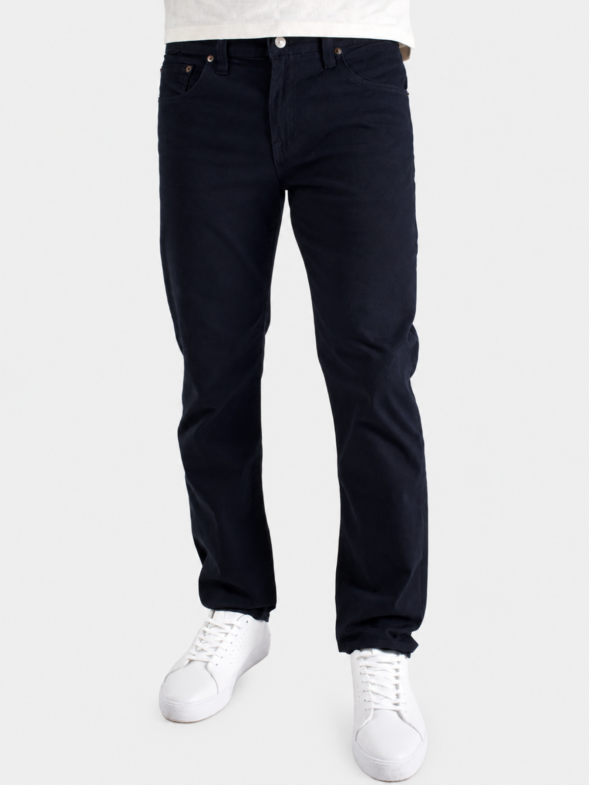 Pantalón Gabardina Slim Azul Hombre
