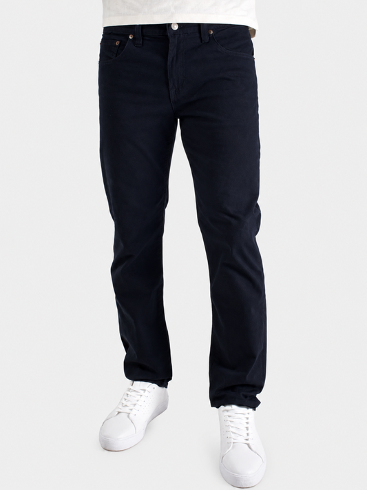 MEN'S SLIM NAVY TWELLING TROUSERS 1322