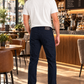 Pantalón Gabardina Slim Azul Hombre