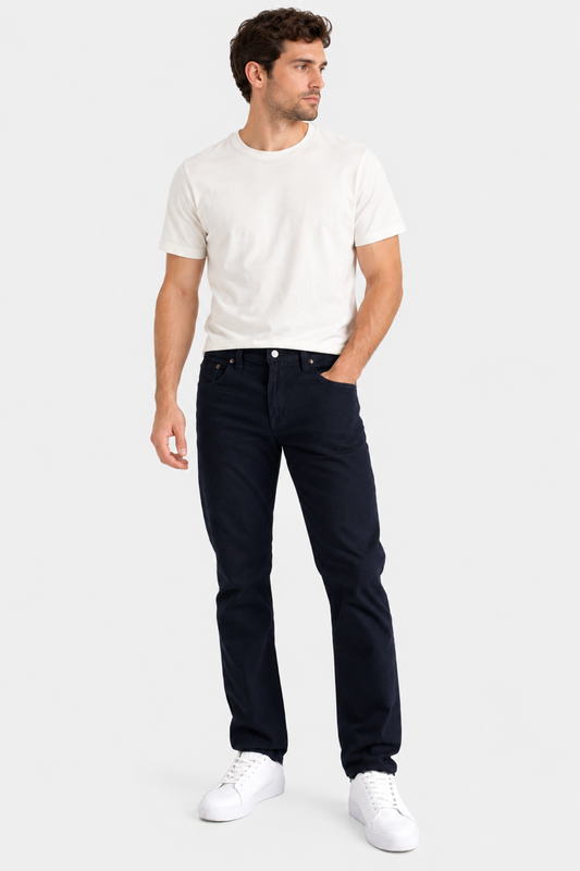 MEN'S SLIM OXFORD GABARDINE TROUSERS 1322