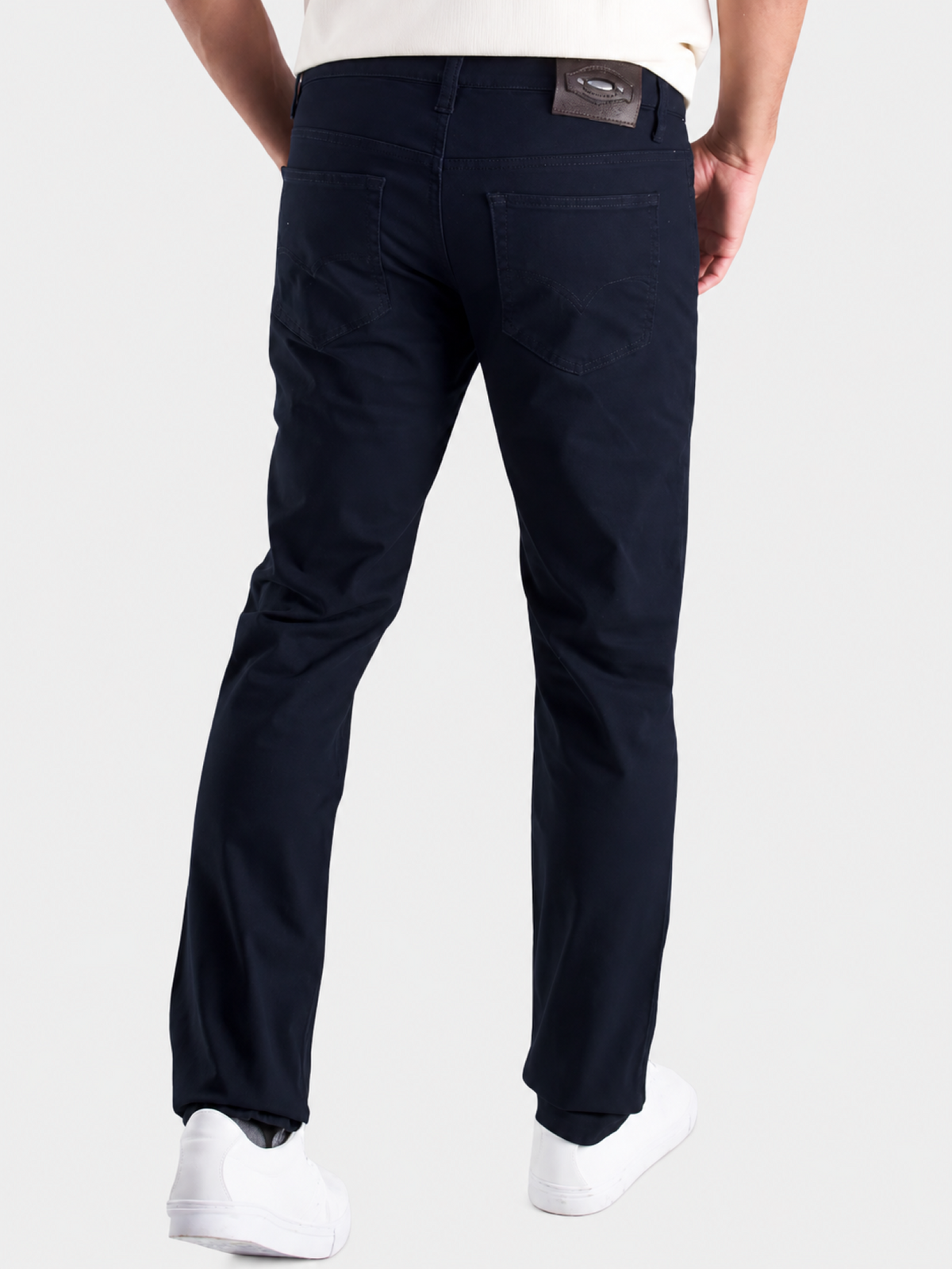 MEN'S SLIM OXFORD GABARDINE TROUSERS 1322