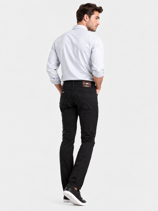MEN'S SLIM OXFORD GABARDINE TROUSERS 1322