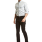 MEN'S SLIM BLACK TWILL TROUSERS 1322