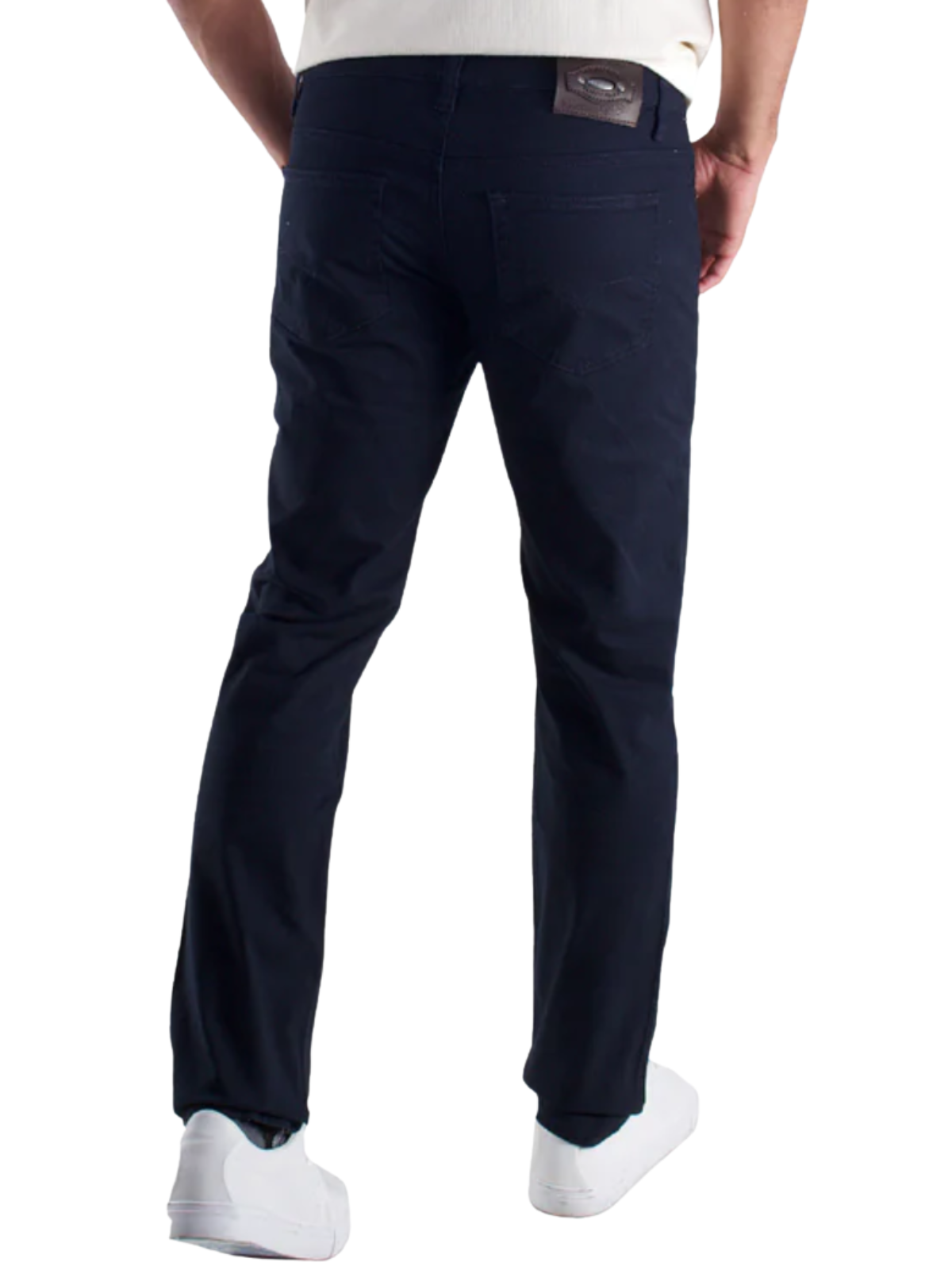 Pantalón Slim Gabardina Stretch Tipo Jean Azul Marino Hombre Edward’s 1322