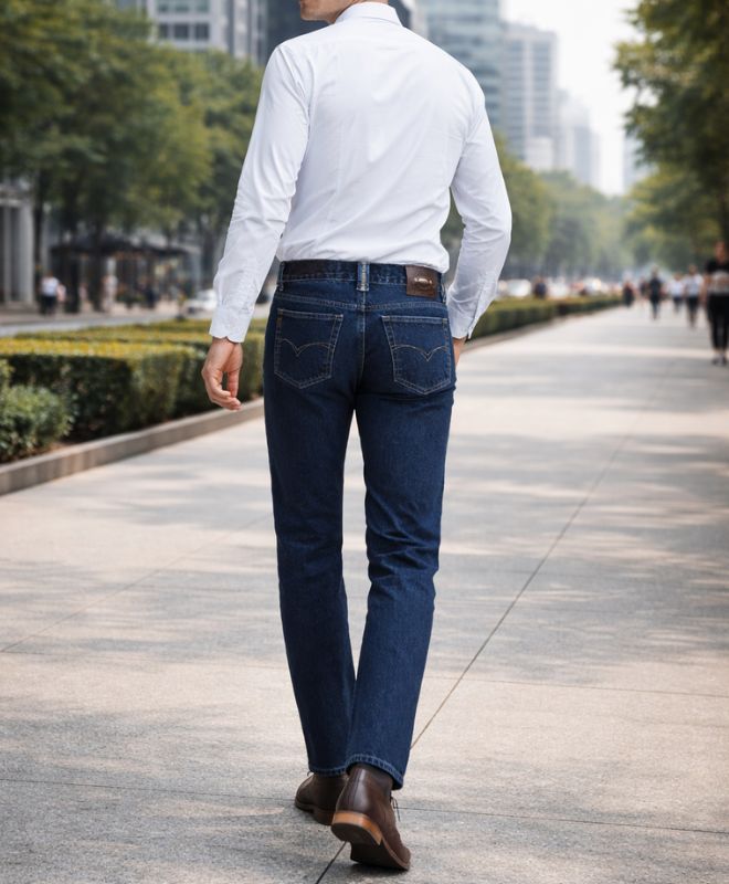 Jeans 2630 Hombre | Color índigo 16 Baños | Corte Recto | Edward’s