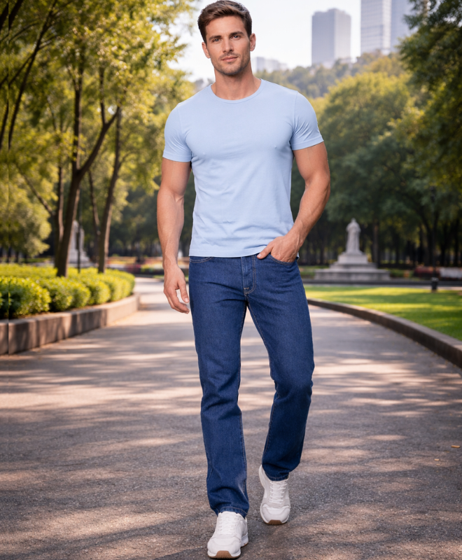 PANTALÓN DE MEZCLILLA CLASSIC PARA HOMBRE  6200