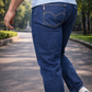 Jeans Recto Hombre Denim Índigo Medio Desgastado Edward's® 6200