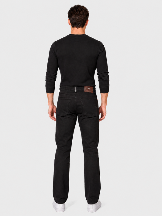 GASOLINE CLASSIC BLACK MEN'S DENIM PANTS 2200