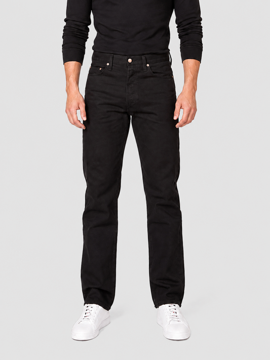 GASOLINE CLASSIC BLACK MEN'S DENIM PANTS 2200