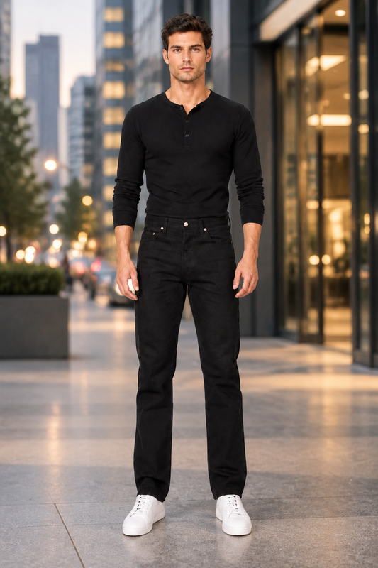 Pantalón Mezclilla Recto Hombre Edwards