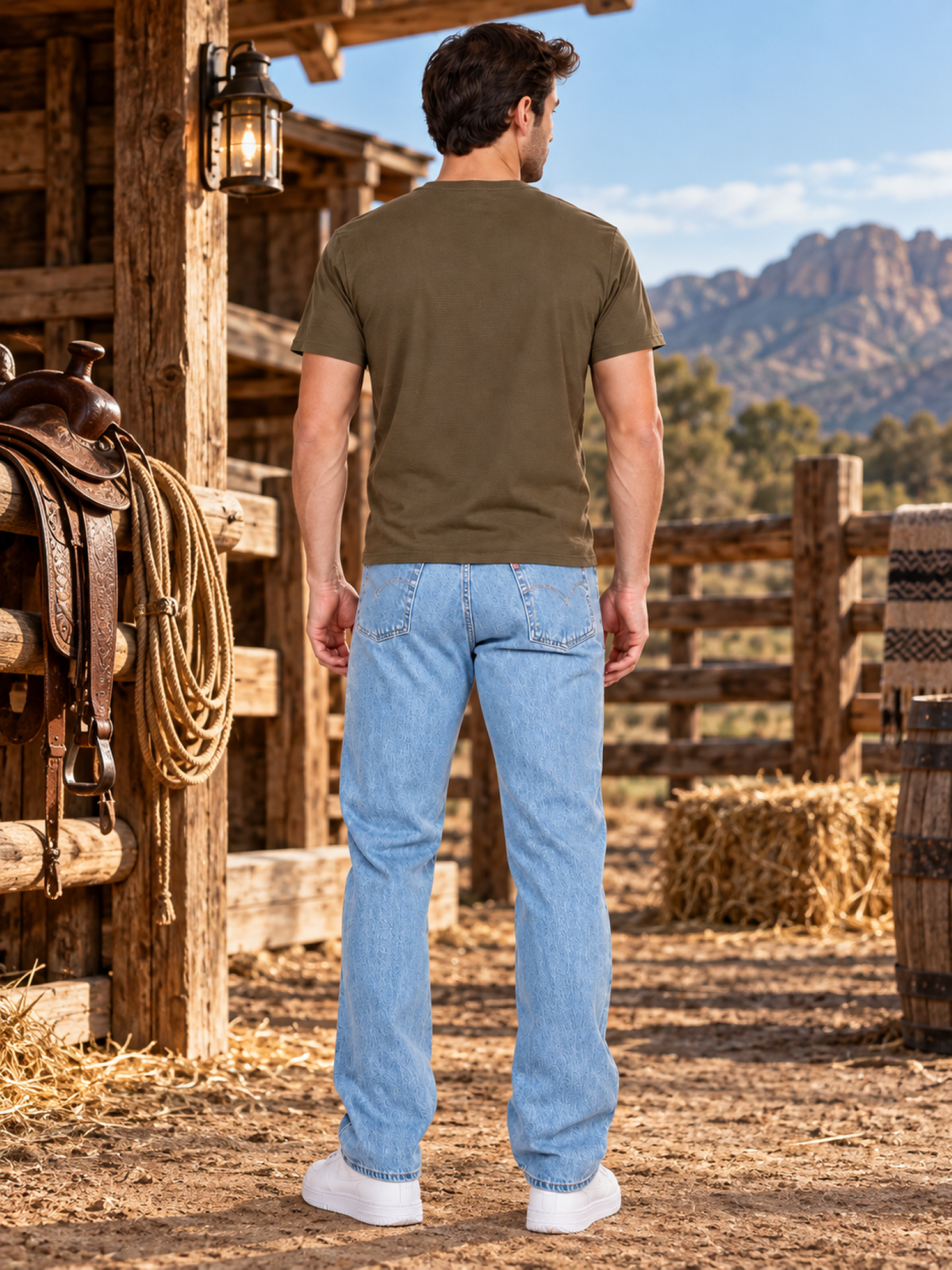 Pantalón Mezclilla Bootcut Hombre Edwards