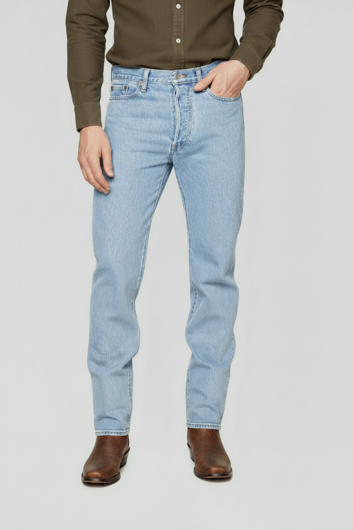 Pantalón Mezclilla Bootcut Hombre Edwards