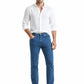 Jeans Hombre Recto Azul Índigo Tiro Alto Edward's 2601