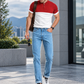 Men's Jeans 2602 | Light Blue Bleach | Straight Cut | Edward's