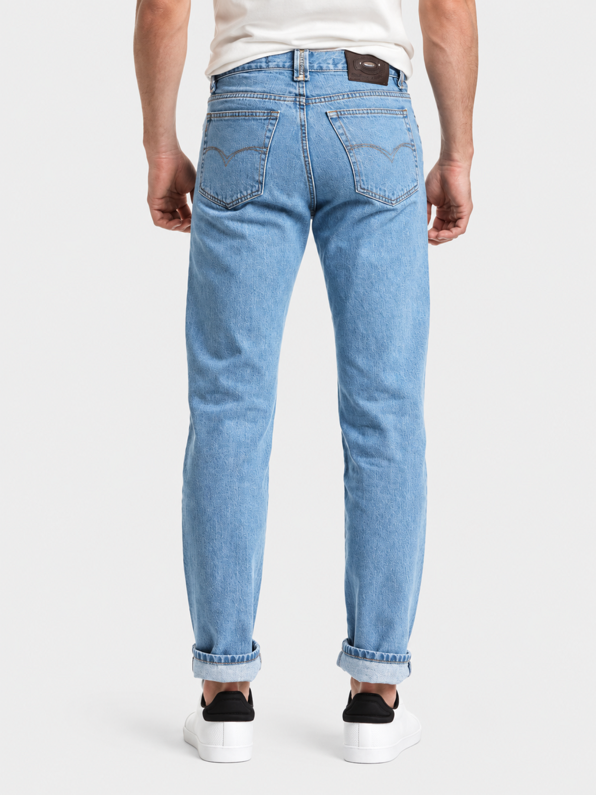Men's Jeans 2602 | Light Blue Bleach | Straight Cut | Edward's