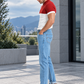Men's Jeans 2602 | Light Blue Bleach | Straight Cut | Edward's