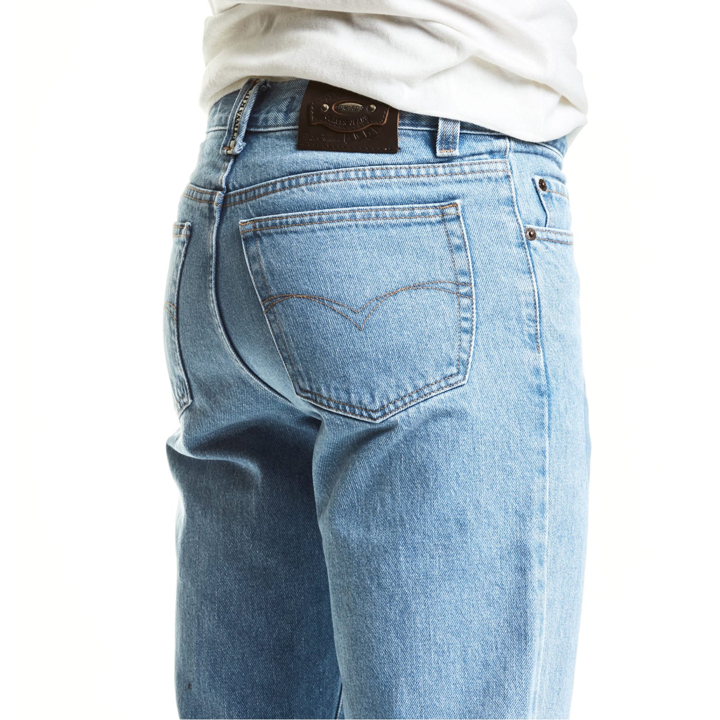 Men's Jeans 2602 | Light Blue Bleach | Straight Cut | Edward's