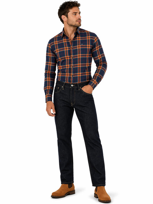Jeans Slim Azul Oscuro Hombre Edward’s 2603