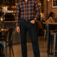 Jeans Slim Denim Oscuro Hombre